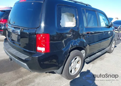 2011 Honda Pilot Lx z USA, uszkodzony, nr VIN 5FNYF3H29BB007767